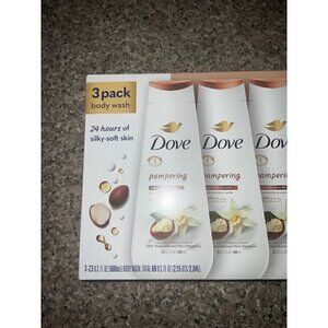 Dove 3 pack Pampering Bodywash